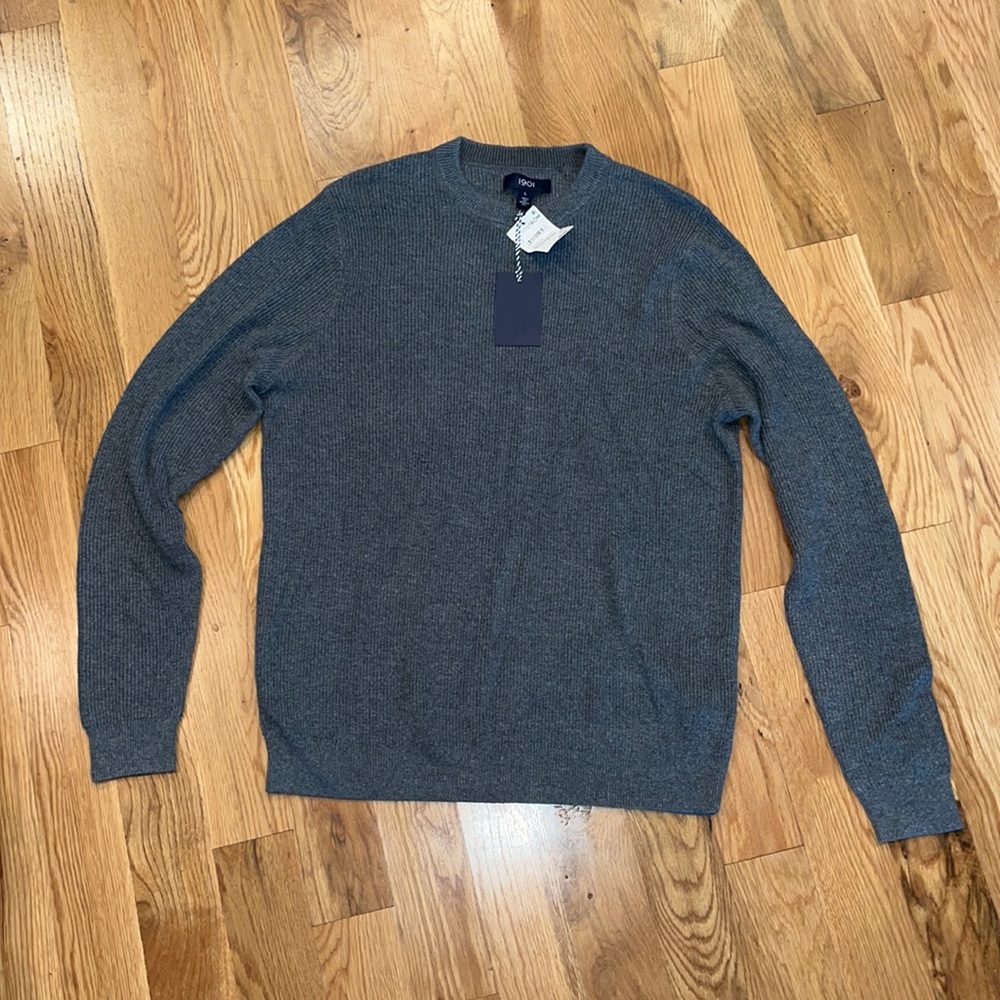 NWT Men's 1901 Men's Crewneck Sweater in Grey